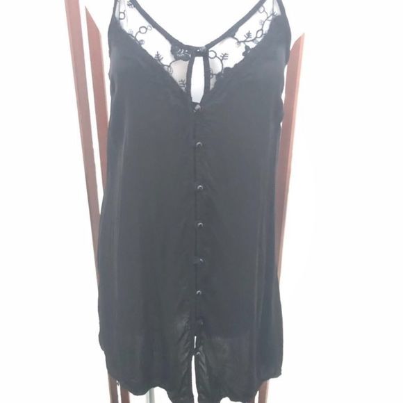 Don’t Ask Why x AEO Black Slip Dress - Picture 2 of 14